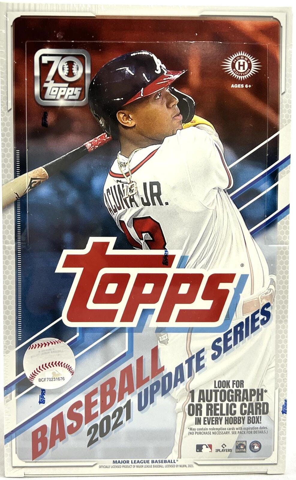 2021 TOPPS UPDATE BASEBALL HOBBY BOX